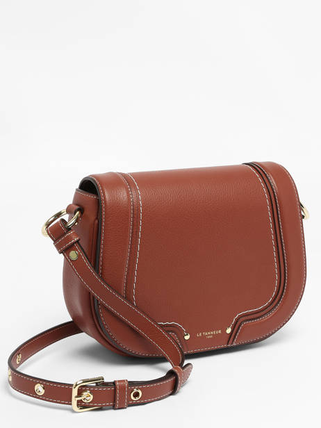 Crossbody Bag Ella Leather Le tanneur Brown ella TNGI1210 other view 2