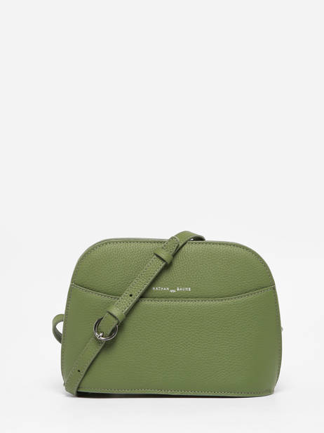 Leather Lilou Crossbody Bag Nathan baume Green egee 2 other view 4