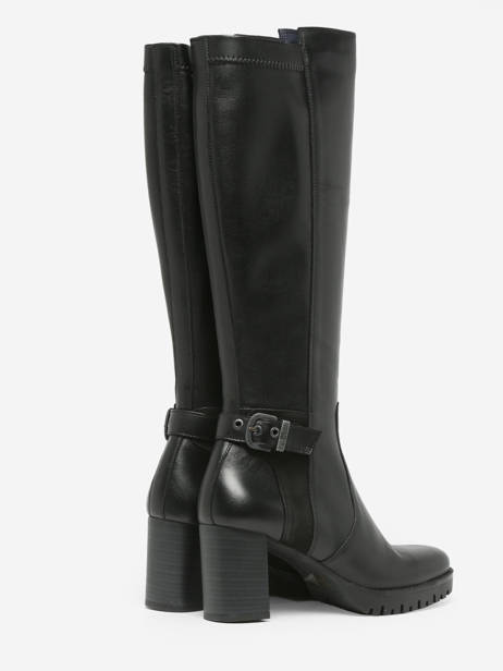 Heeled Boots Evie In Leather Dorking Black theme D8955 other view 3