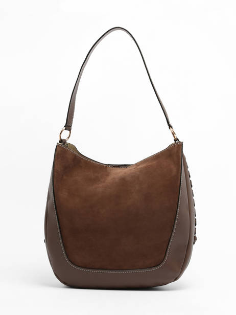 Sac Porté épaule Lou Cuir Vanessa bruno Marron lou 88V40904 vue secondaire 4