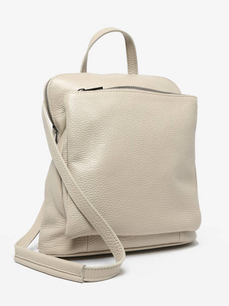 Shoulder Strap Backpack Milano Beige caviar CA23067 other view 2