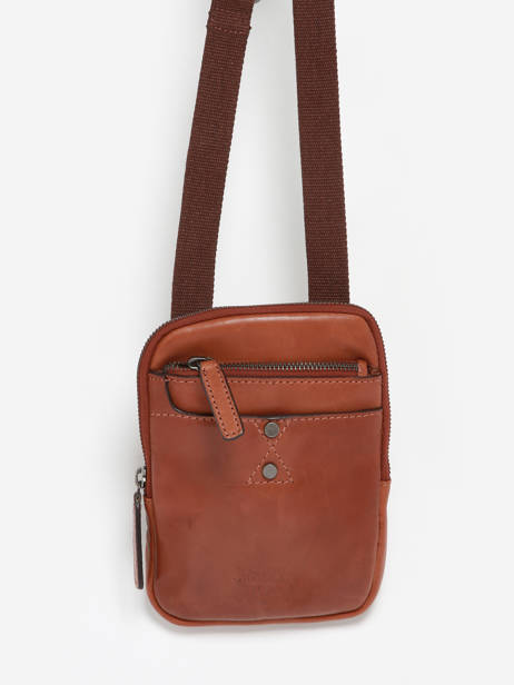 Crossbody Bag Basilic pepper Brown traveler BTRA09 other view 2