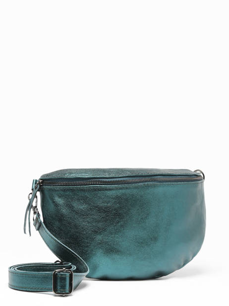 Leather Nine Belt Bag Milano Green nine NI21123 other view 2