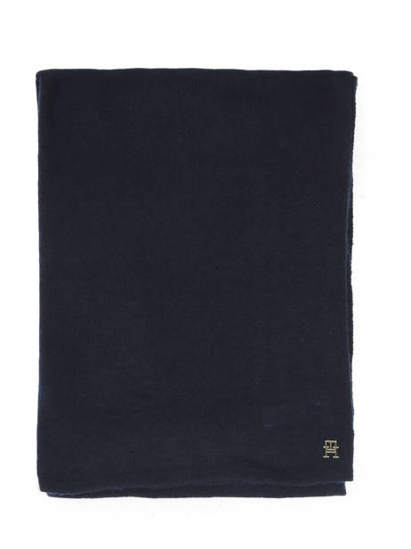 Scarf Tommy hilfiger Blue cashmere chic AW15343