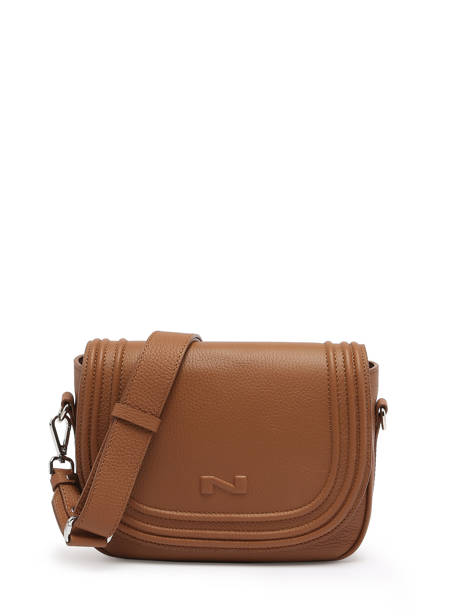 Leather Mistral Crossbody Bag Nathan baume Brown regate 3RG