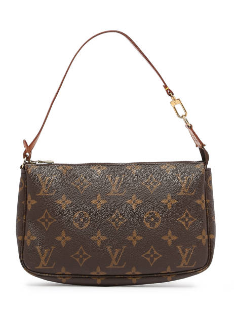 Preloved Louis Vuitton Pouch Monogram Brand connection Brown louis vuitton AAZ0834