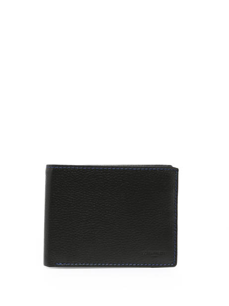 Leather Charles Wallet Le tanneur Black charles TCHA3350