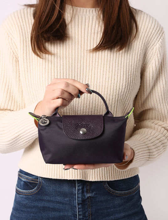 Longchamp Le pliage green Pochettes Violet