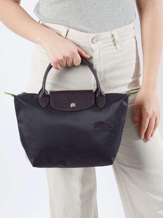 Longchamp Le pliage green Sacs porté main Violet