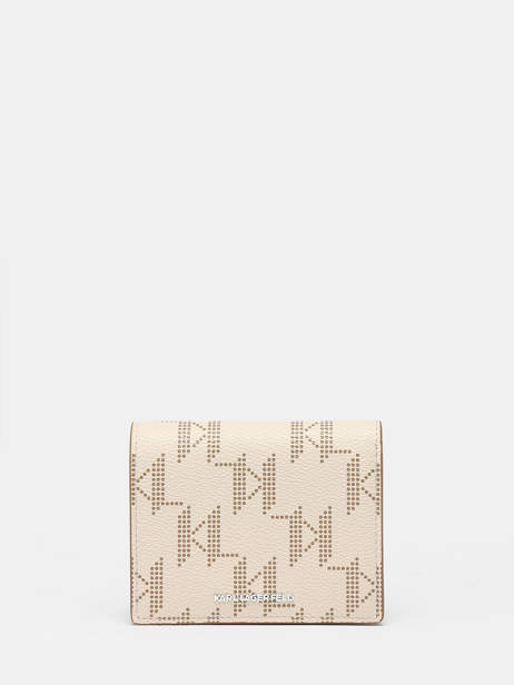 K/ikonik 2.0 Monogram Wallet Karl lagerfeld Beige k ikonic 2.0 240W3239 other view 2