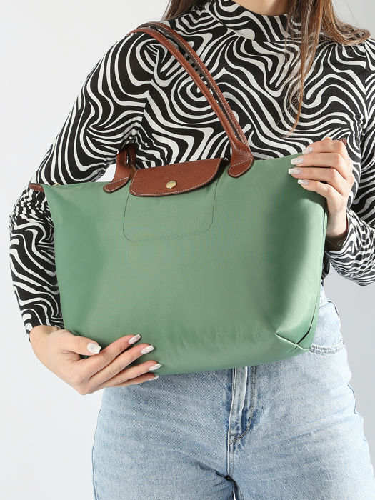 Longchamp Le pliage original Besaces Vert