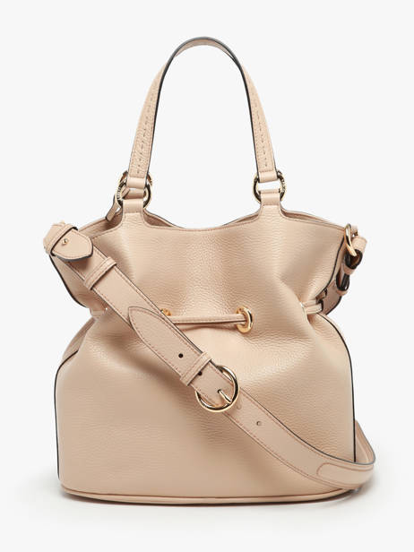 Medium Leather Bucket Bag Premier Flirt Python Lancel Beige premier flirt A10529 other view 5