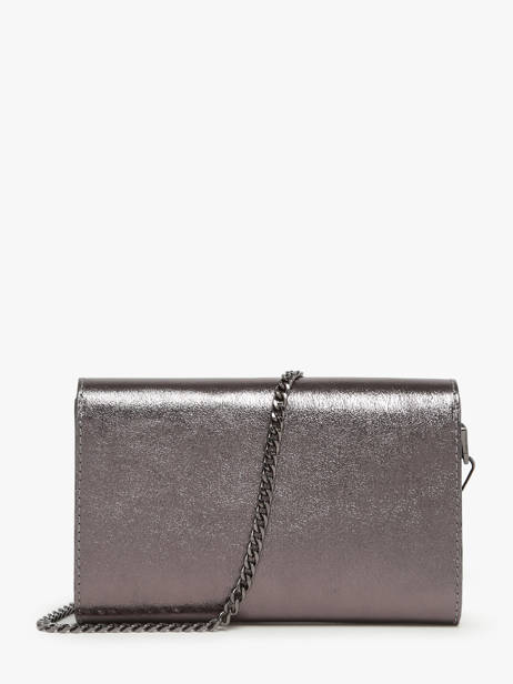 Sac Bandoulière Nine Cuir Milano Gris nine NI23064N vue secondaire 4