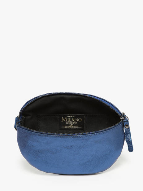 Leather Nine Belt Bag Milano Blue nine NI19091N other view 3