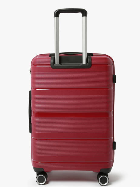 Hardside Luggage Porto Triplus Red porto 12M other view 4