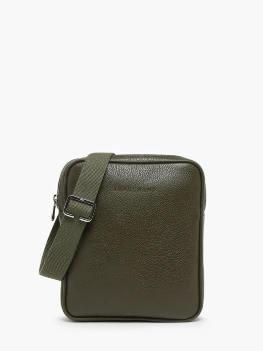 Longchamp Le foulonné Messenger bag Green