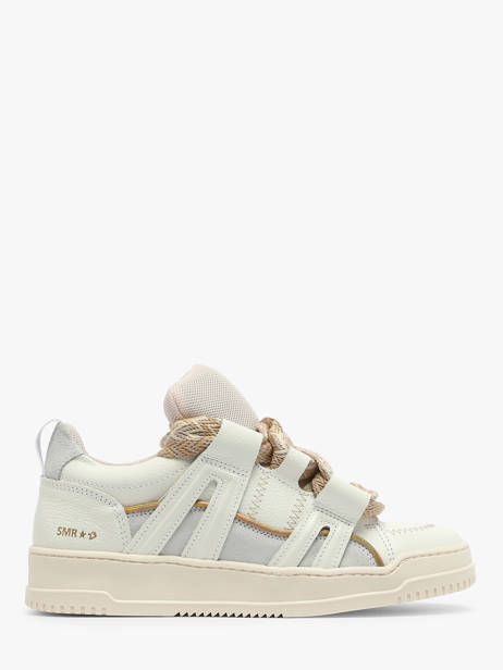 Sneakers Inna In Leather Semerdjian White women INN11219