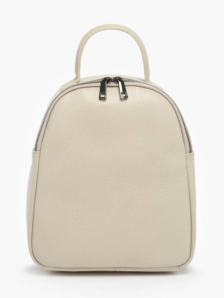 Backpack Milano Beige caviar CA23113