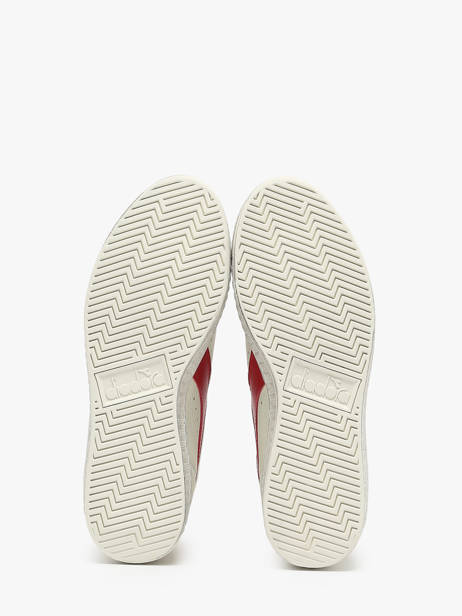 Sneakers Game L Hi Waxed In Leather Diadora Red unisex 178300 other view 3