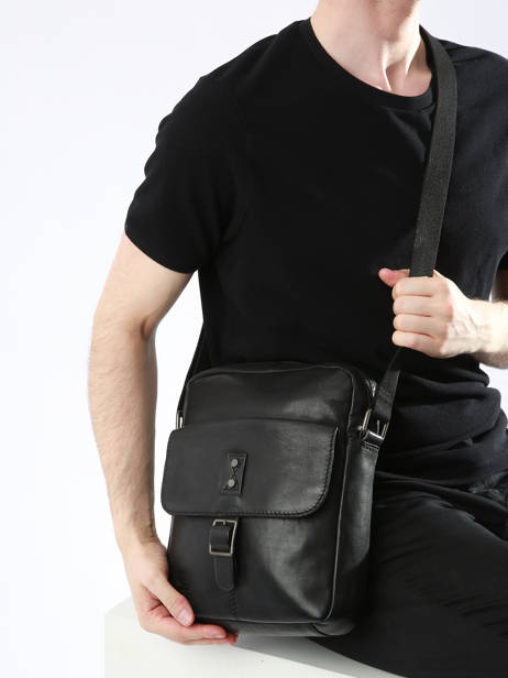 Crossbody Bag Basilic pepper Black traveler BTRA3A other view 1