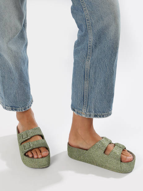 Flip Flops Caipirinha Glitter Cacatoes Multicolor women CAIPIRIN other view 2