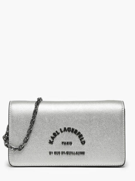 Sac Bandoulière Rsg Karl lagerfeld Argent rsg 240W3247