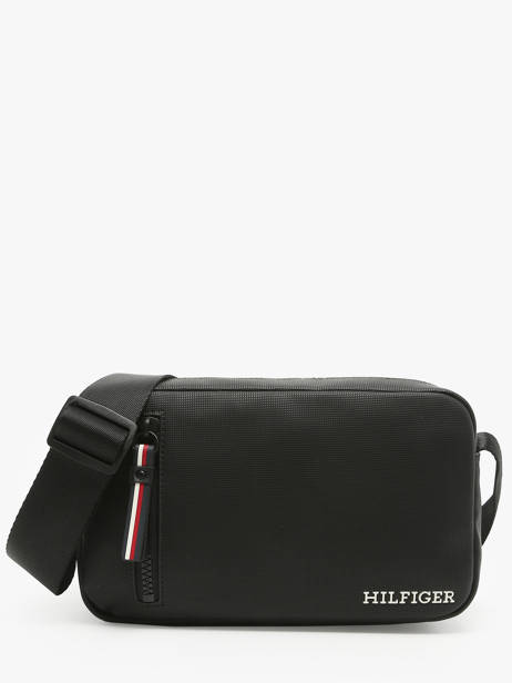 Crossbody Bag Tommy hilfiger Black th pique AM11780