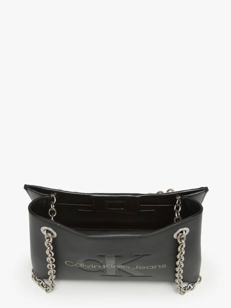 Shoulder Bag Sculpted Calvin klein jeans Black sculpted K607831 other view 3