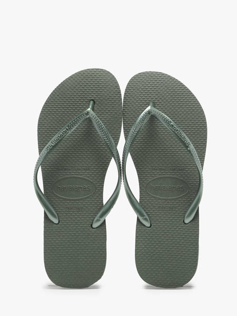 Tongs Slim Havaianas Vert women 4000030F