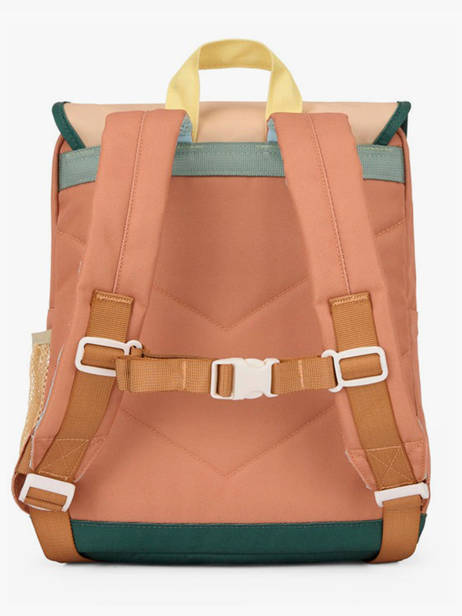 Backpack Hello hossy Brown cool kids M6 other view 4