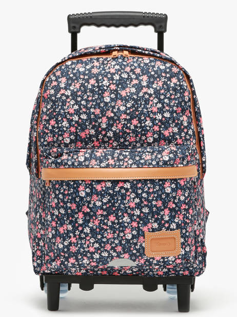 2-compartment Wheeled Schoolbag Tann's Multicolor les fantaisies f 73269