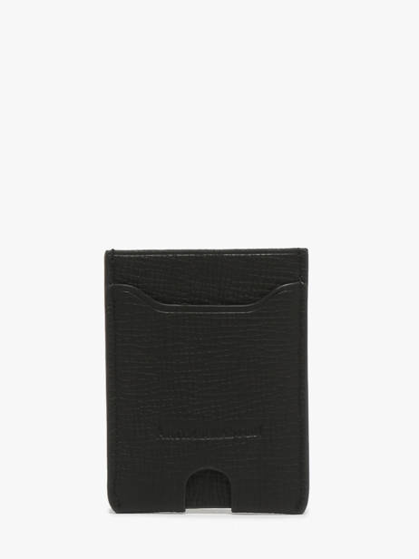 Card Holder Leather Arthur & aston Black lewis 146