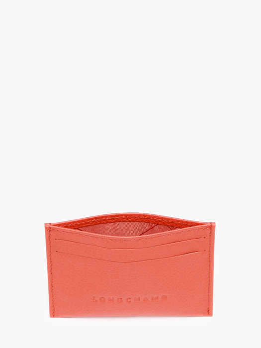 Longchamp Le foulonné Bill case / card case Orange