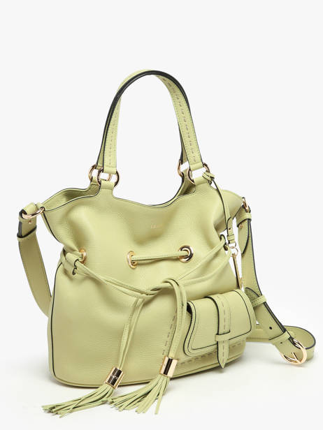 Medium Bucket Bag Premier Flirt Lancel Green premier flirt A10110 other view 3