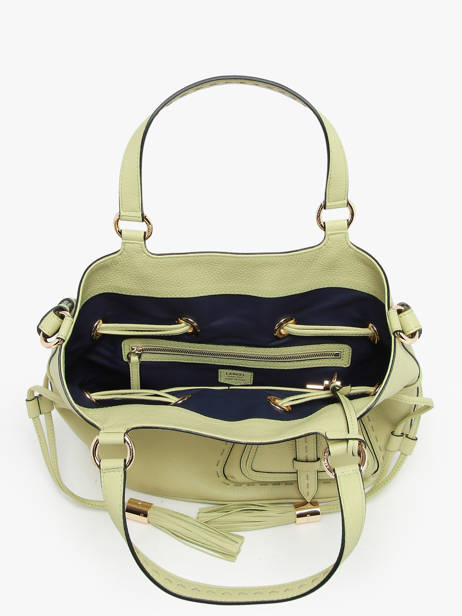 Medium Bucket Bag Premier Flirt Lancel Green premier flirt A10110 other view 4