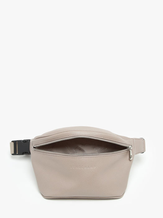 Longchamp Le foulonné Pouch bag Gray