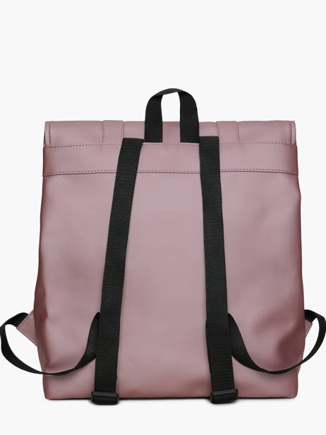 1 Compartment Backpack Rains Pink city 13310 other view 3