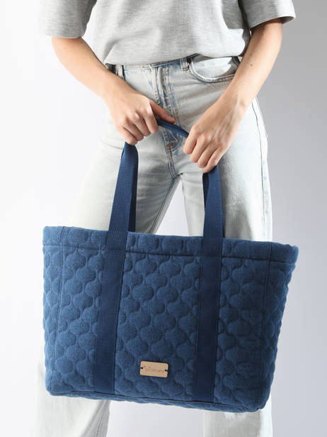 Shopping Bag Muflier Denim Woomen Blue muflier denim WMUD21 other view 1