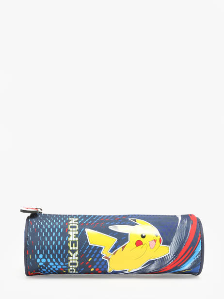 1 Compartment Pouch Pokemon Blue energie electrique 23KK207P