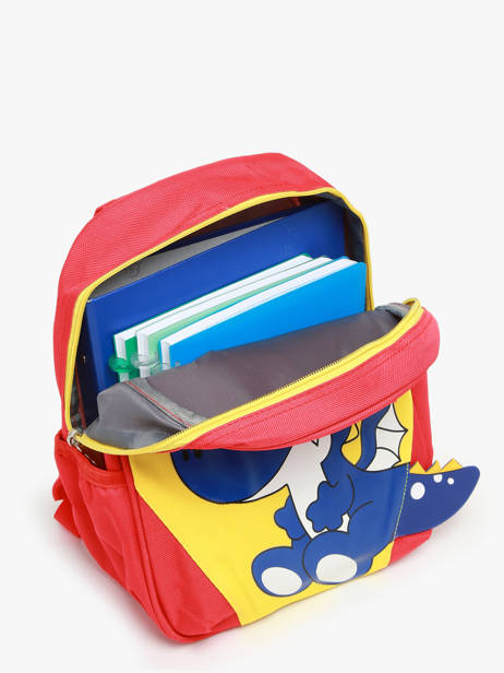 Mini Backpack Miniprix Red animal 806 other view 3