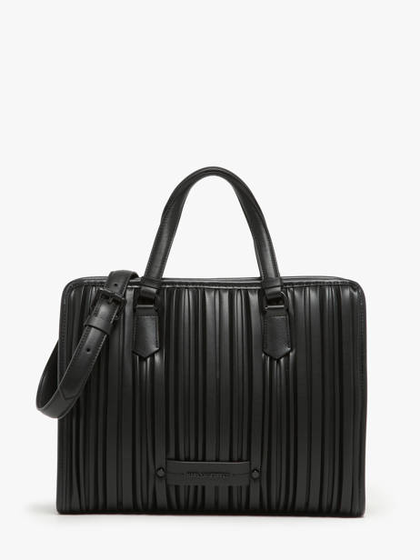 Satchel K Kushion Polyurethane Karl lagerfeld Black k kushion 245W3085