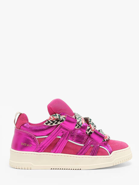 Sneakers Inna In Leather Semerdjian Pink women INNA206