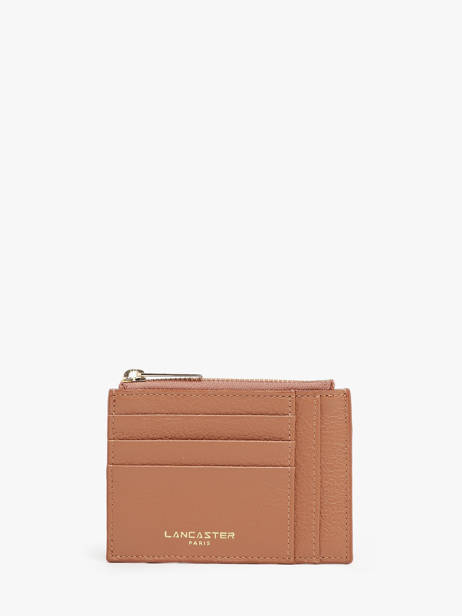 Card Holder Leather Lancaster Brown dune 22