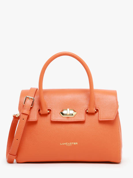 Shoulder Bag Milano Cosmos Leather Lancaster Orange milano cosmos 77