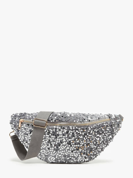 Sequin Ciao Boum Belt Bag Miniprix Silver ciao boum 650