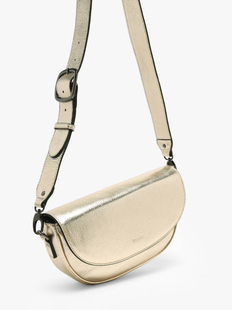 Shoulder Bag M Emeraude Leather Etrier Gold emeraude EEME065M other view 2