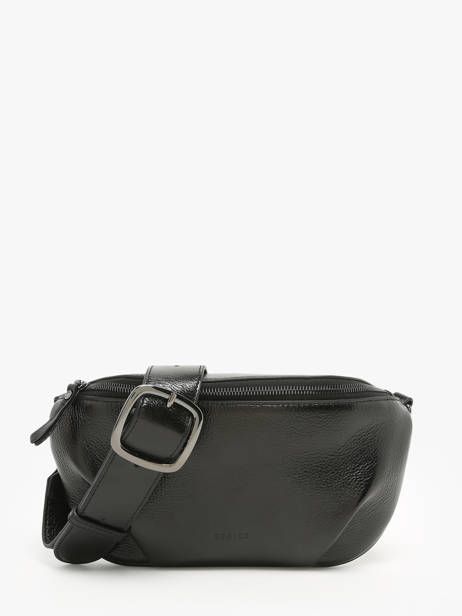 Belt Bag Emeraude Leather Etrier Black emeraude EEME022M