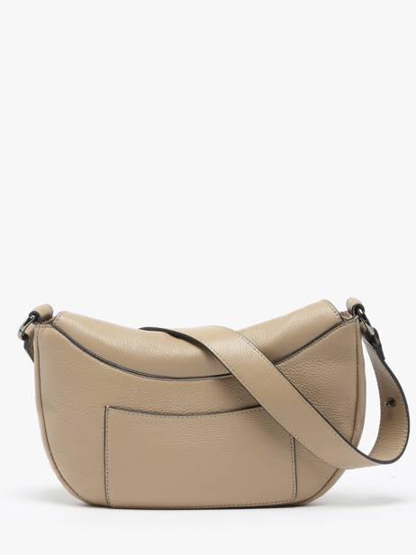 Crossbody Bag Manege Leather Etrier Beige manege EMAN077M other view 4
