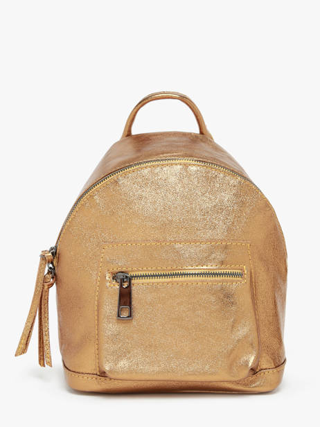 Leather Nine Backpack Milano Gold nine NI23066
