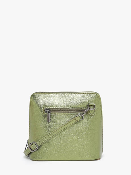 Leather Nine Crossbody Bag Milano Green nine NI23117N other view 4